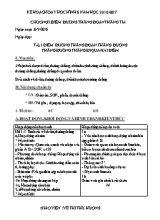 Kế hoạch dạy hoc Hình 6 năm học 2016 - 2017